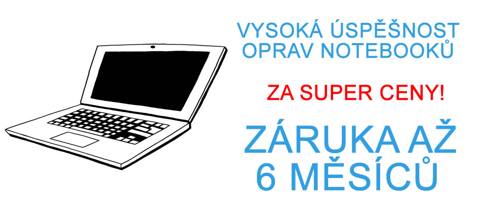 Opravy notebooků